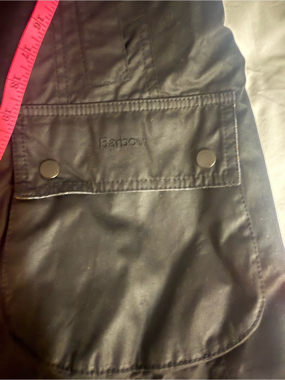 Barbour Beadnell Waxed Jacket in Classic Black! - Picture 9 of 12
